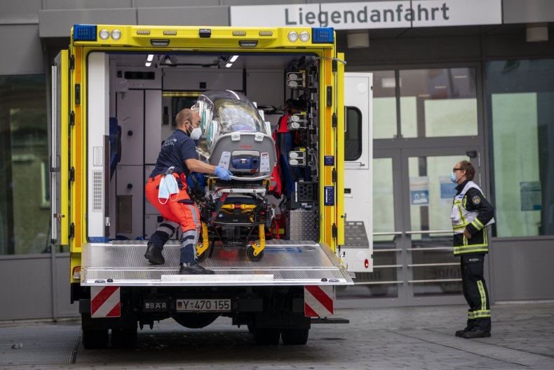 Navalny ambulance