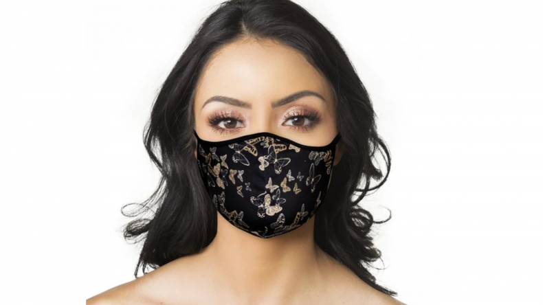 Golden Butterfly Face Mask Masqd