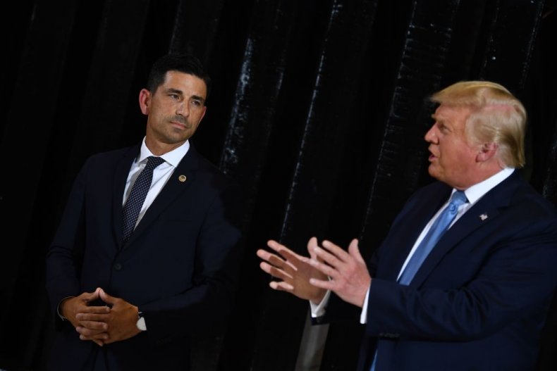 Chad Wolf and Donald Trump