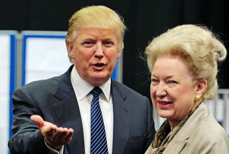 Donald Trump and Maryanne Trump