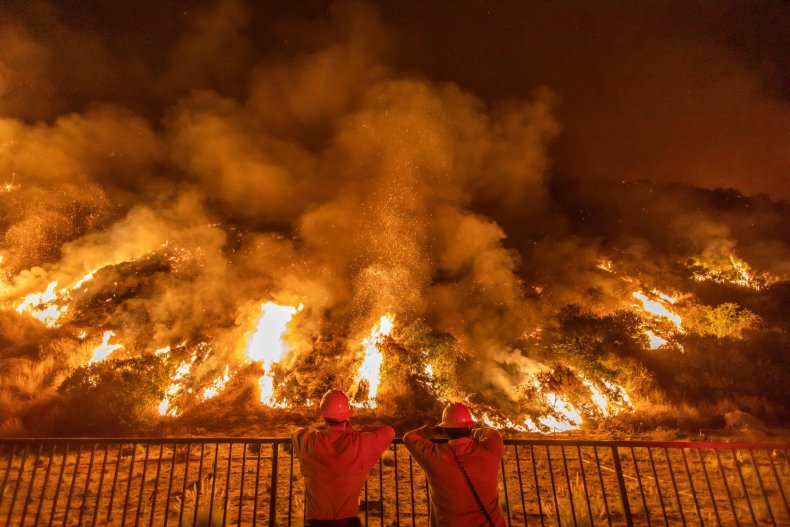 Ranch fire, California