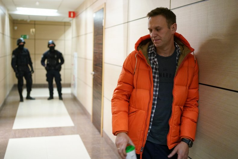 Russian opposition leader Alexei Navalny