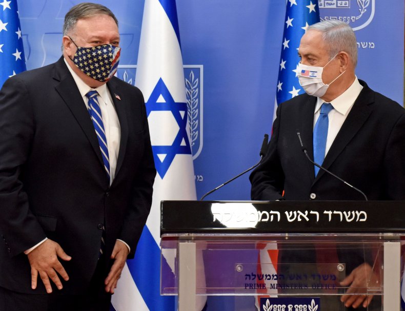 Mike Pompeo, Benjamin Netanyahu, Israel, UAE, Iran