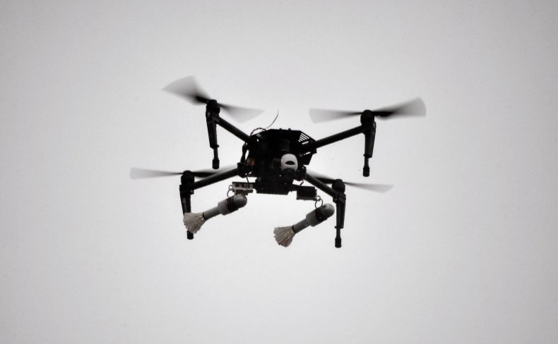 Resurfaced Image Shows Man Posing With Drone