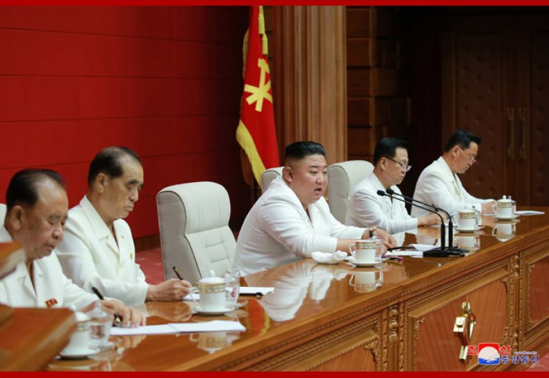 north, korea, kim, jong, un, plenary, meeting