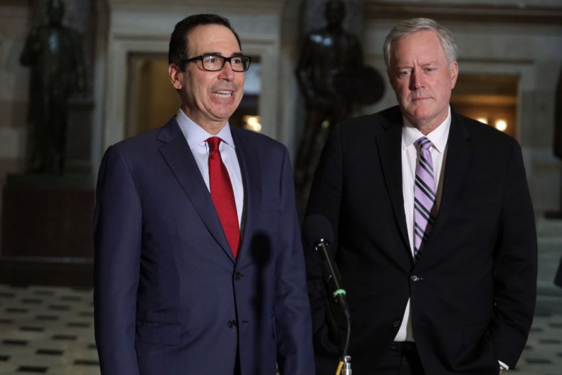Steve Mnuchin and Mark Meadows