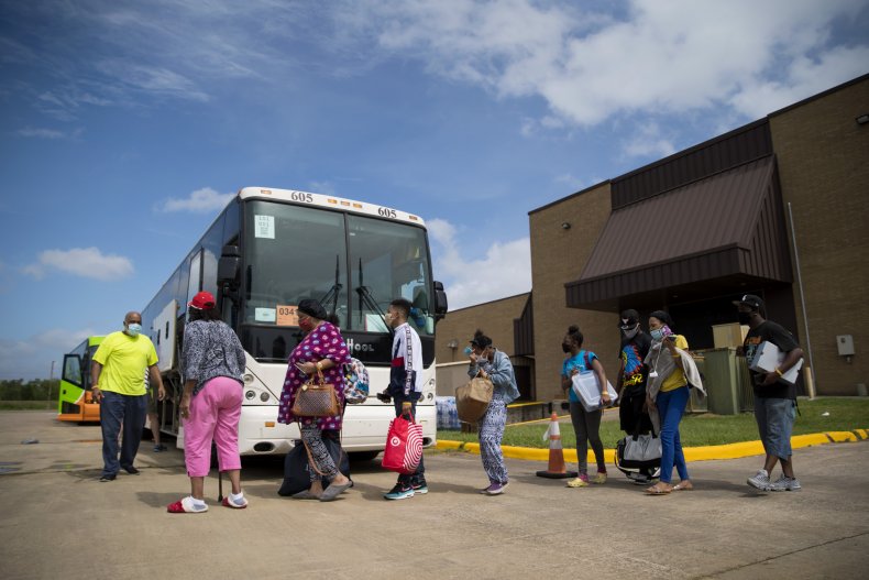 Hurricane Laura Evacuees