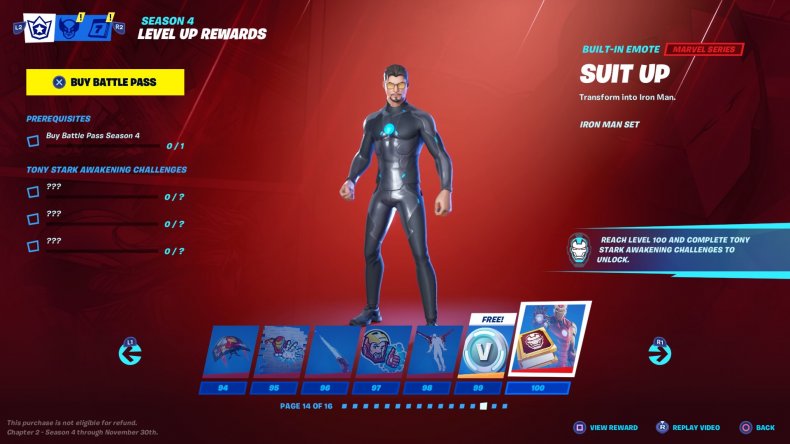 fortnite iron man