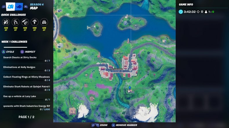 fortnite misty meadows ring 4 map fortnite misty meadows ring 4 map