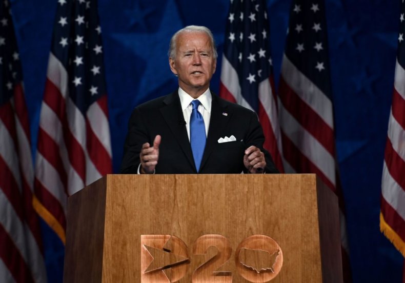 Joe Biden Delivers 2020 DNC Speech