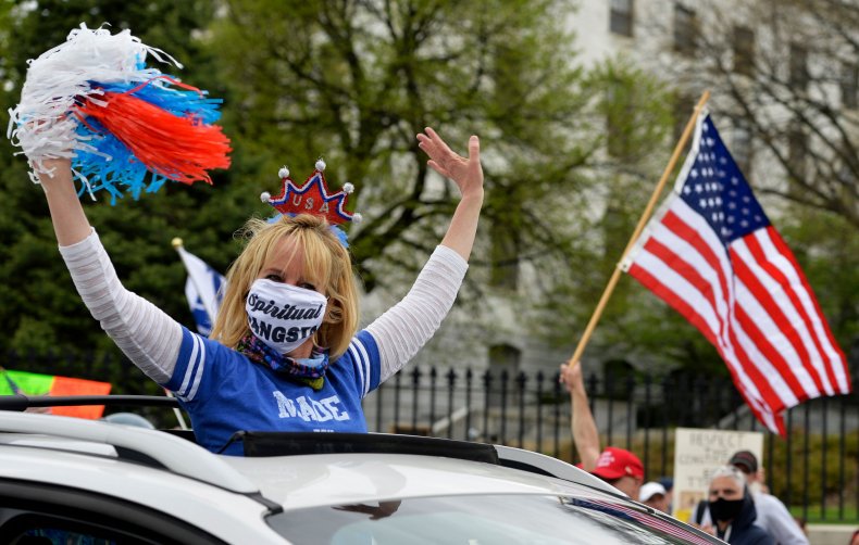 Boston Massachusetts protest May 2020 coronavirus