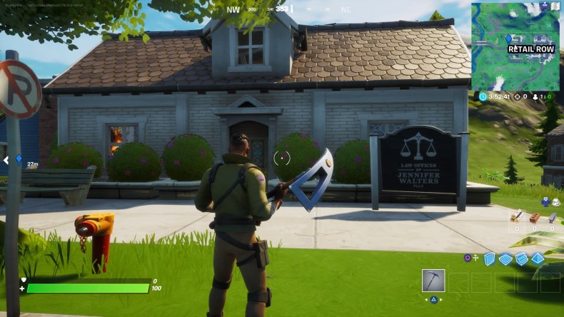 fortnite jennifer walters office