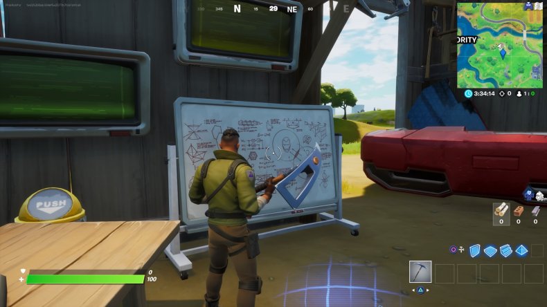 fortnite tony stark workshop