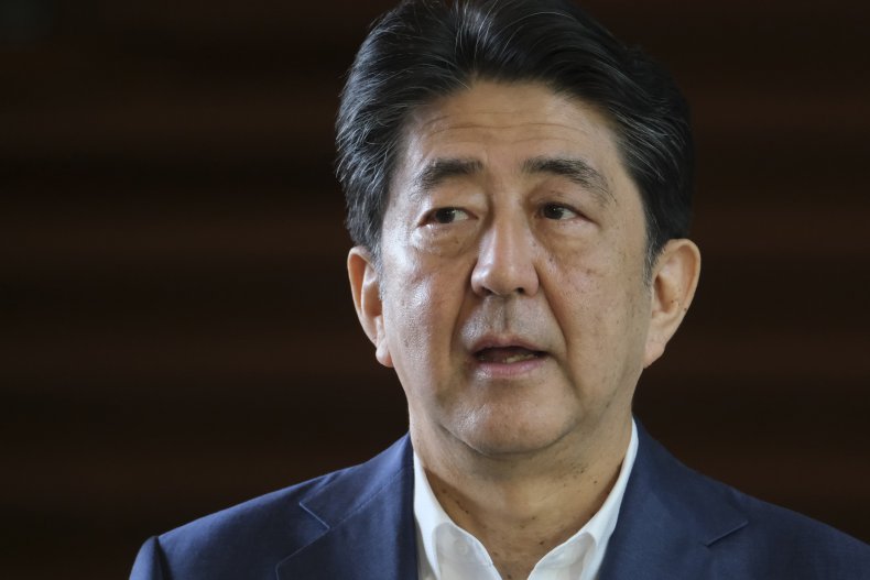  Shinzo Abe, resignation, getty, japan