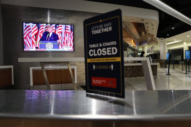 RNC Against a Mostly Empty LAX RNC Against a Mostly Empty LAX