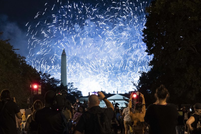 RNC fireworks