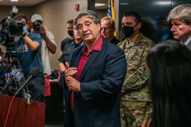 mayor john antaramian Kenosha presser