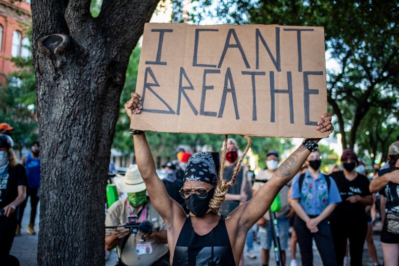 BLM Protester
