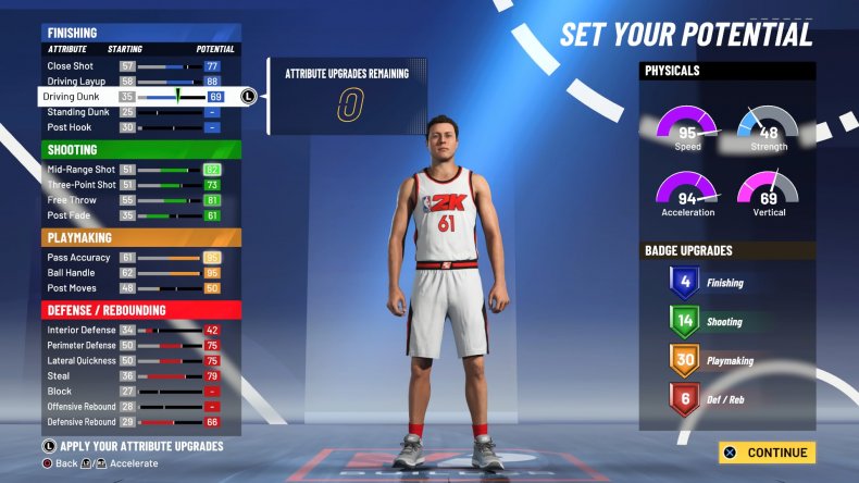 nba 2k21 best playmaker build 3