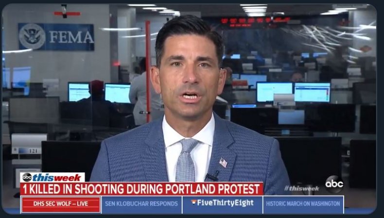homeland security chad wolf portland