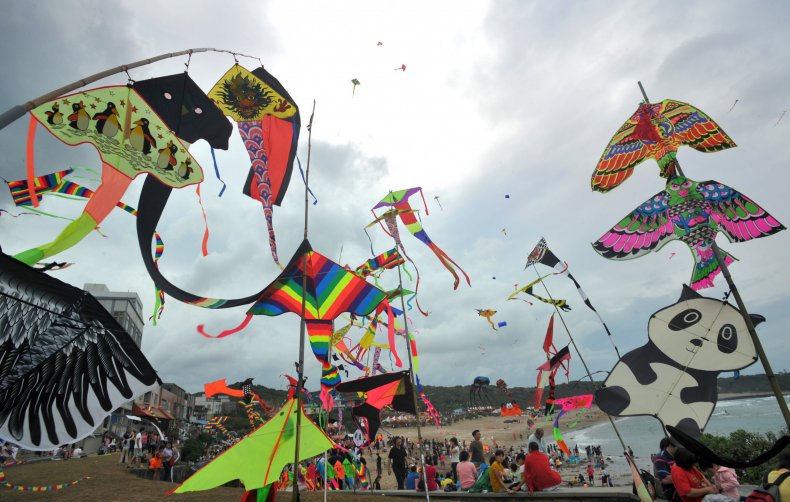 Taiwan kite-flying