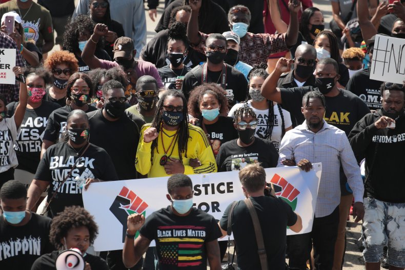 Jacob Blake rally