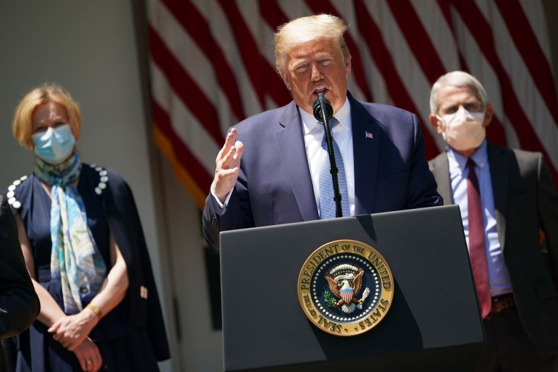 Donald Trump, White House Coronavirus Task Force