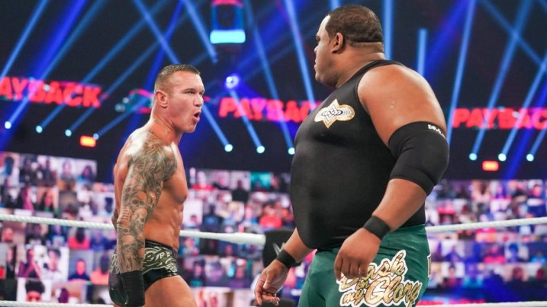 wwe payback randy orton keith lee