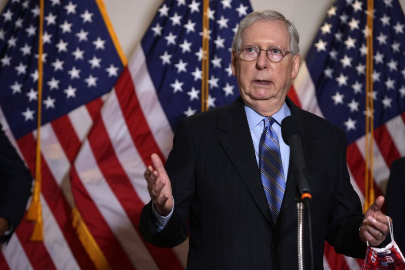 Senate Majority Leader Mitch McConnell