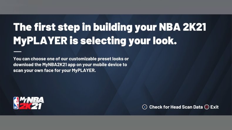 nba 2k21 import face scan
