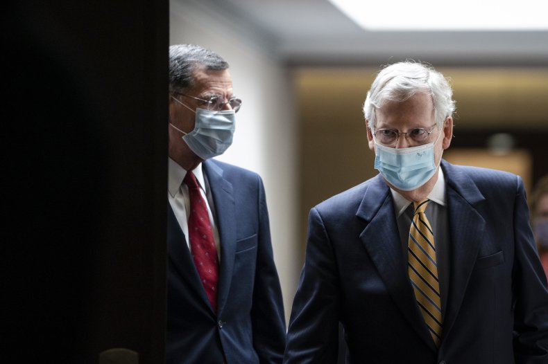 John Barrasso, Mitch McConnell