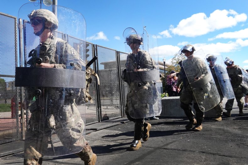 National Guard in Kenosha
