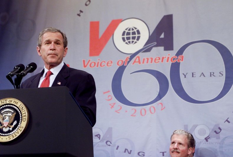President George W. Bush speaks at 60th