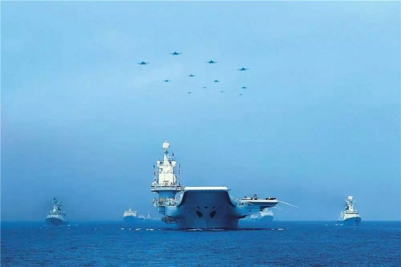 china, aircraft, carrier, navy, parade