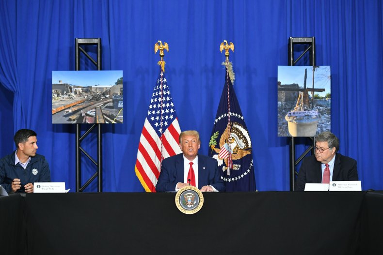 Donald Trump in Kenosha