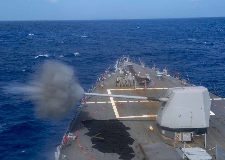 uss, mustin, south, china, sea, fire