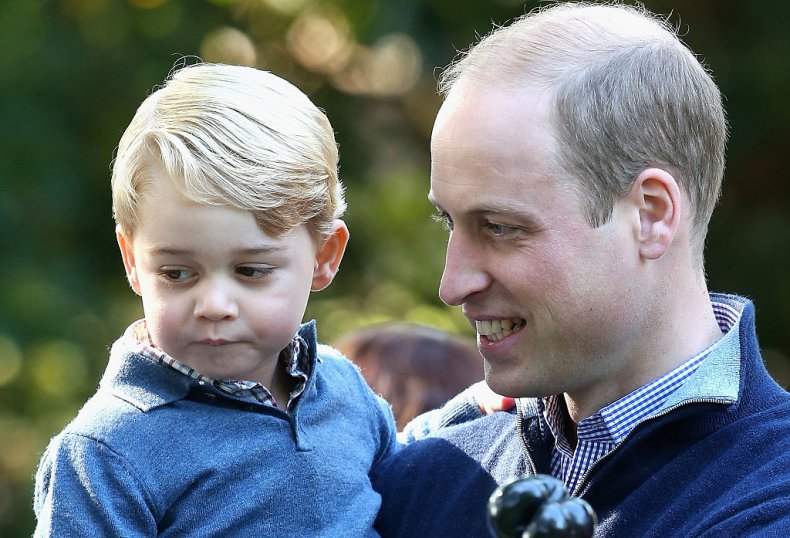 Prince George and Prince William in Canada