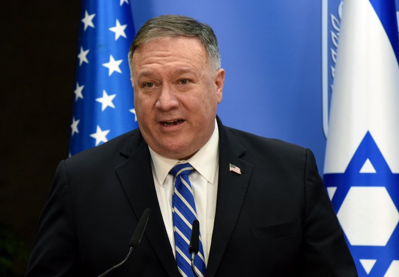 Mike Pompeo, Iran, Israel, UAE, China, Uyghurs