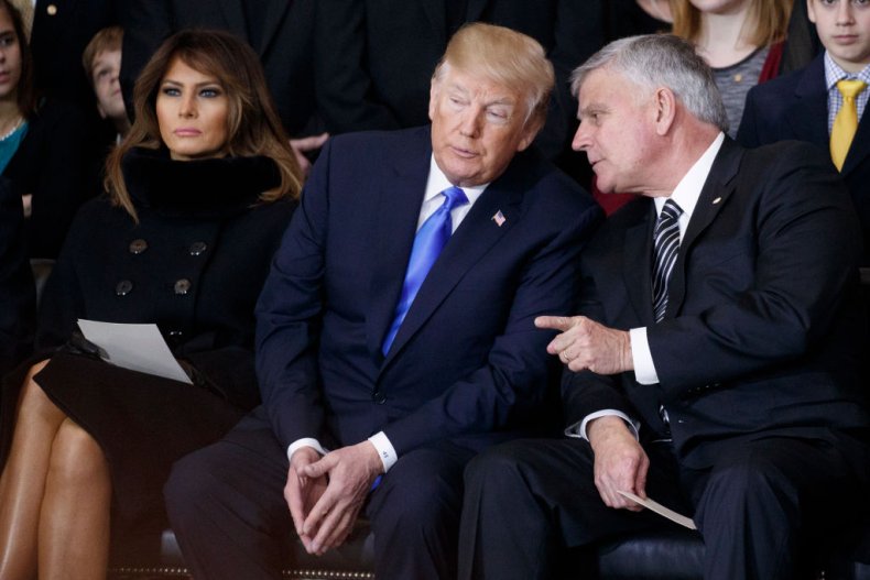 Donald Trump and Franklin Graham