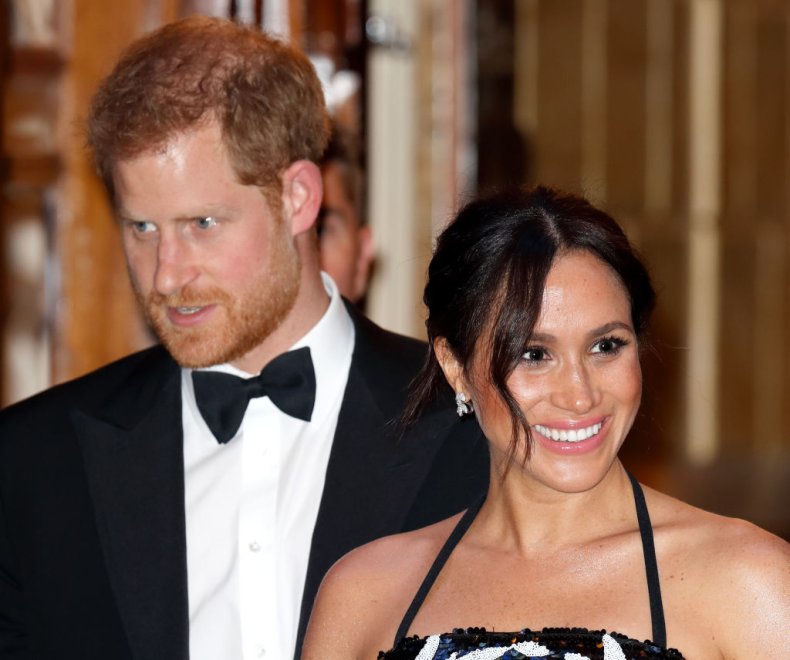 Prince Harry and Meghan Markle, Royal Variety