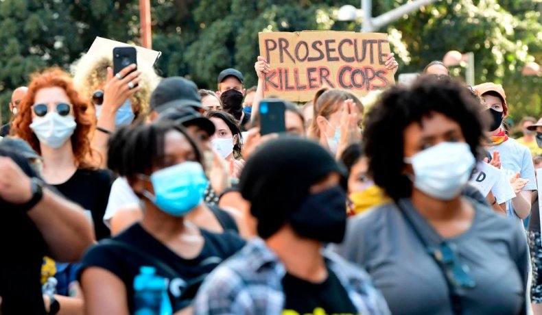 BLM protest Los Angeles
