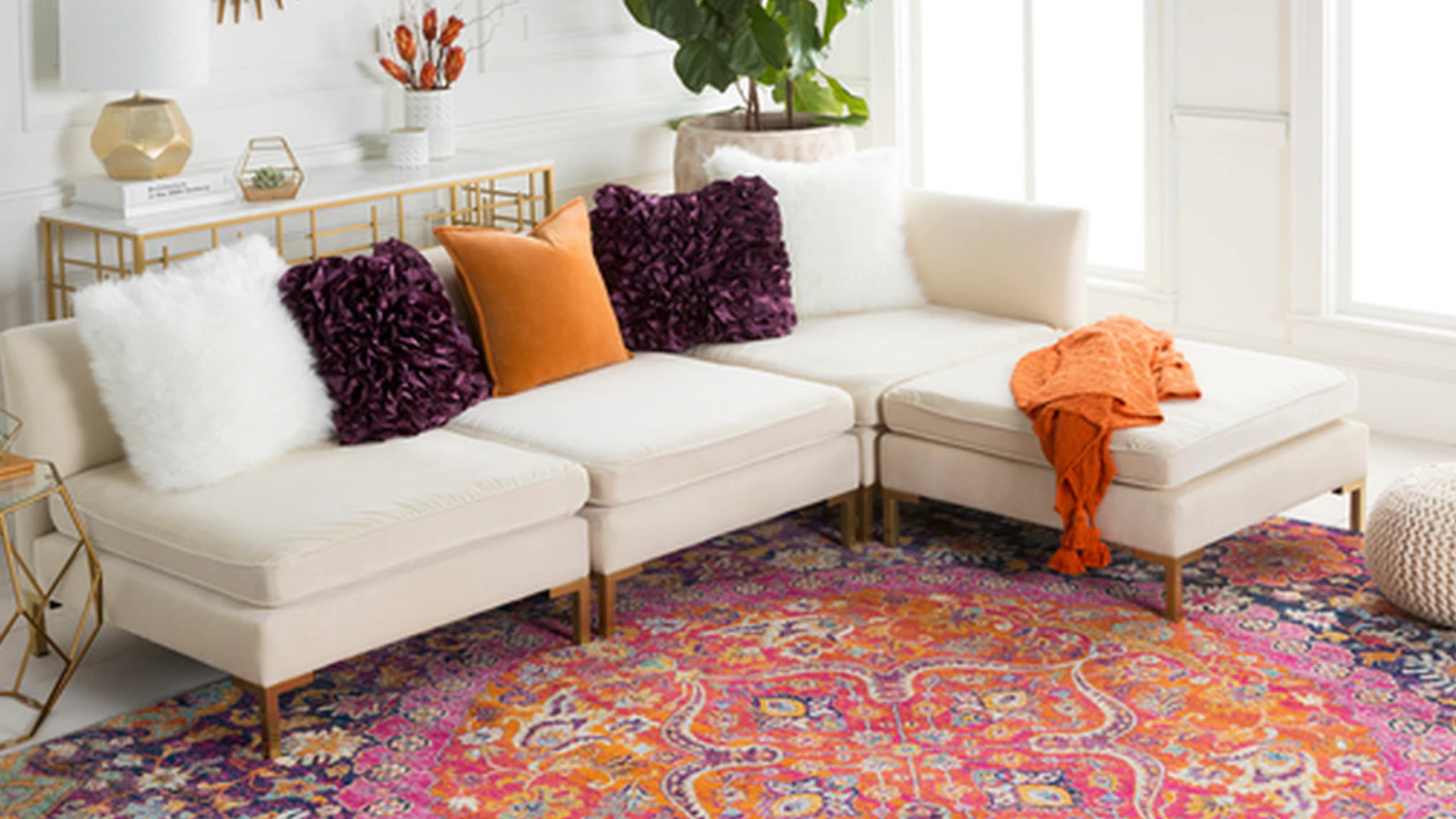 5 Stunning Area Rug Ideas To Upgrade, Images Of Living Rooms With Area Rugs