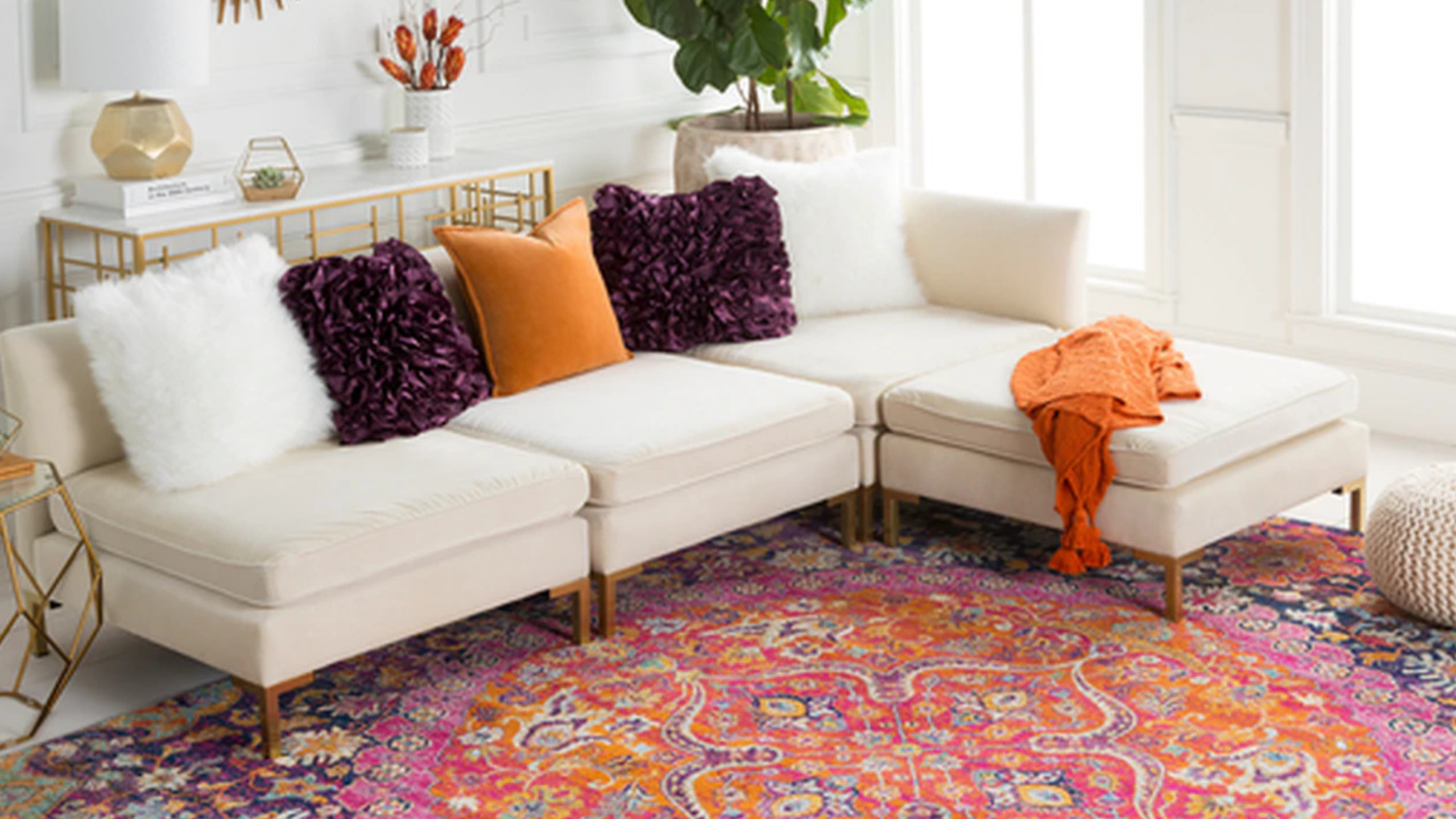 living room rug scircle pattern