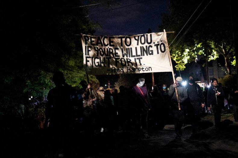 Portland BLM march