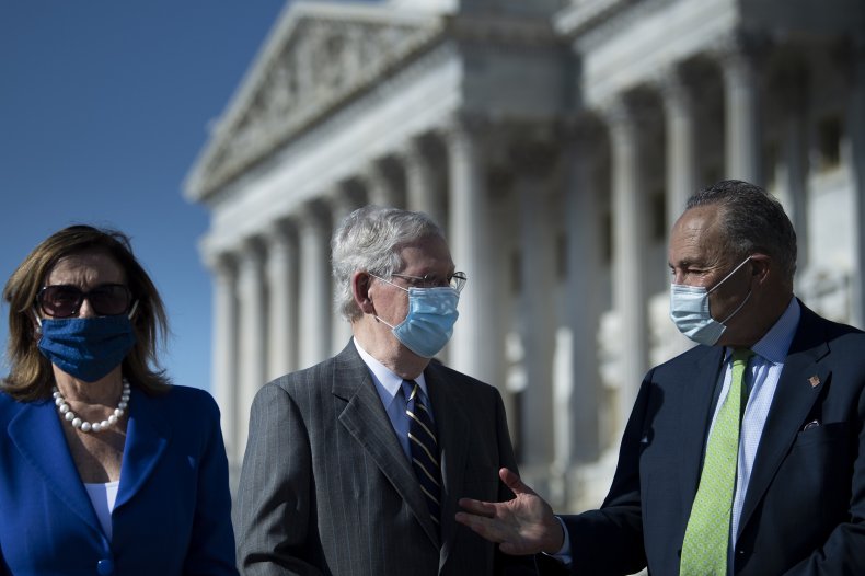 Mitch McConnell, Chuck Schumer, Nancy Pelosi