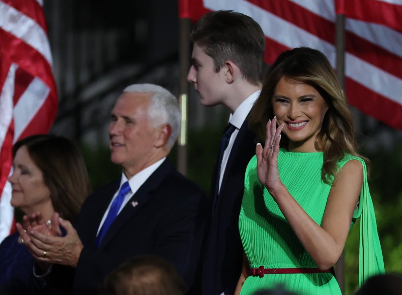 Melania Trump at the 2020 RNC