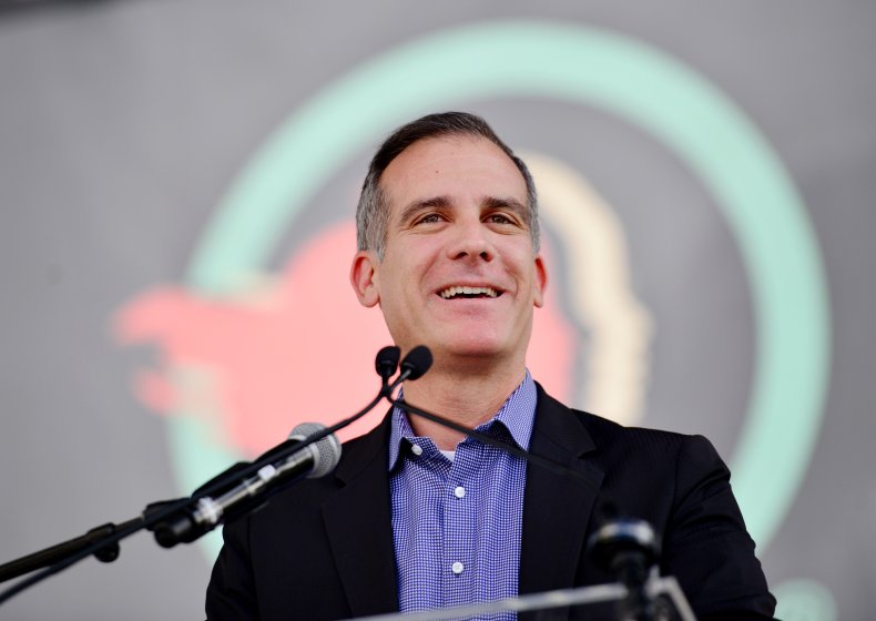 Los Angeles Mayor Eric Garcetti Los Angeles Mayor Eric Garcetti