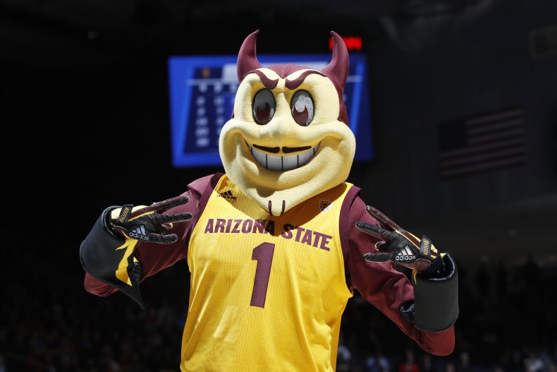 Arizona State Sun Devils mascot 2019 Arizona State Sun Devils mascot 2019