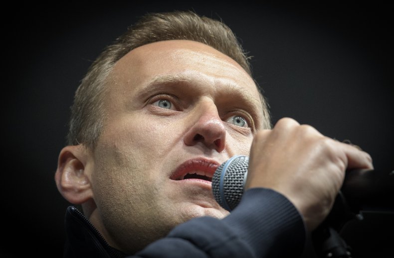 Russian opposition leader Alexei Navalny
