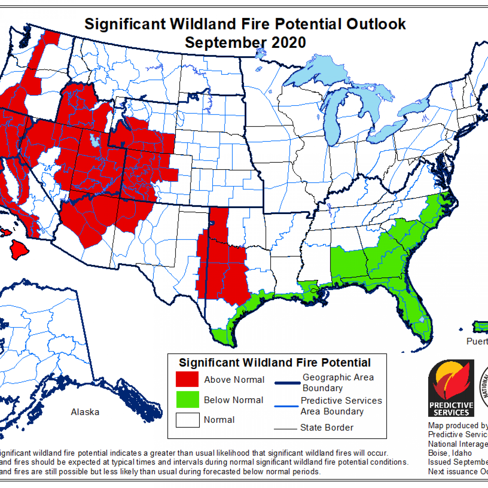 California Wildfire Map Shows Areas At High Risk For Future Fires This Year